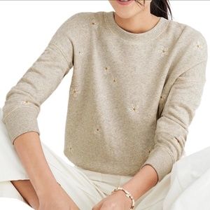 mile(s) by Madewell Daisy Sweatshirt embroidered